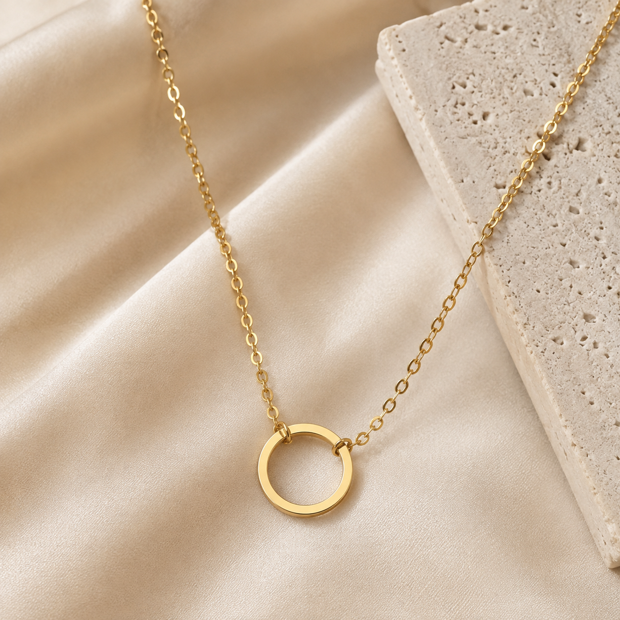 Collar de Gargantilla Simple de alta calidad de Color dorado con colgante Lariat con personalidad Casual de moda de